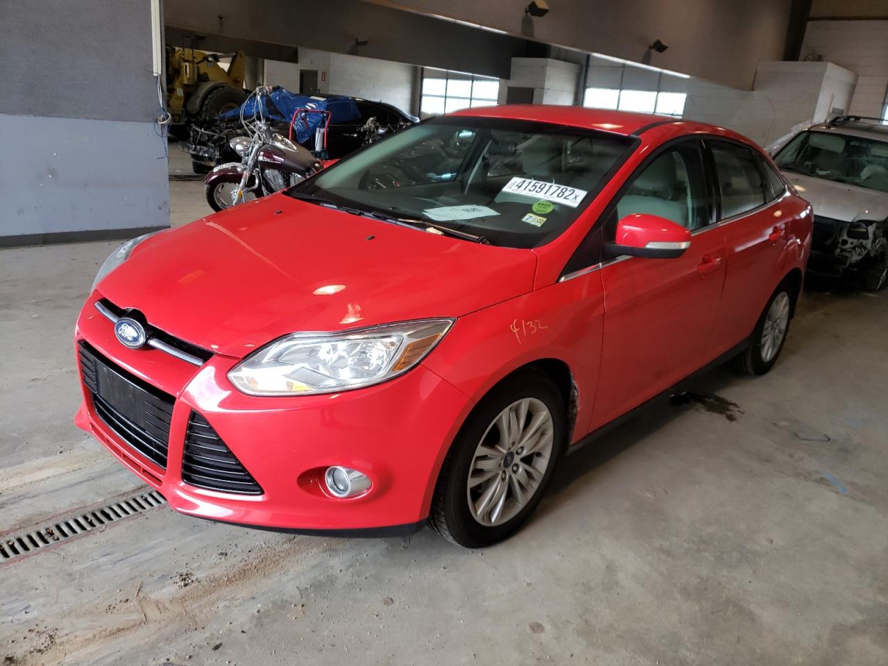 Photo 2 from auction – 2012 FORD FOCUS SEL with VIN 1FAHP3H2XCL275194