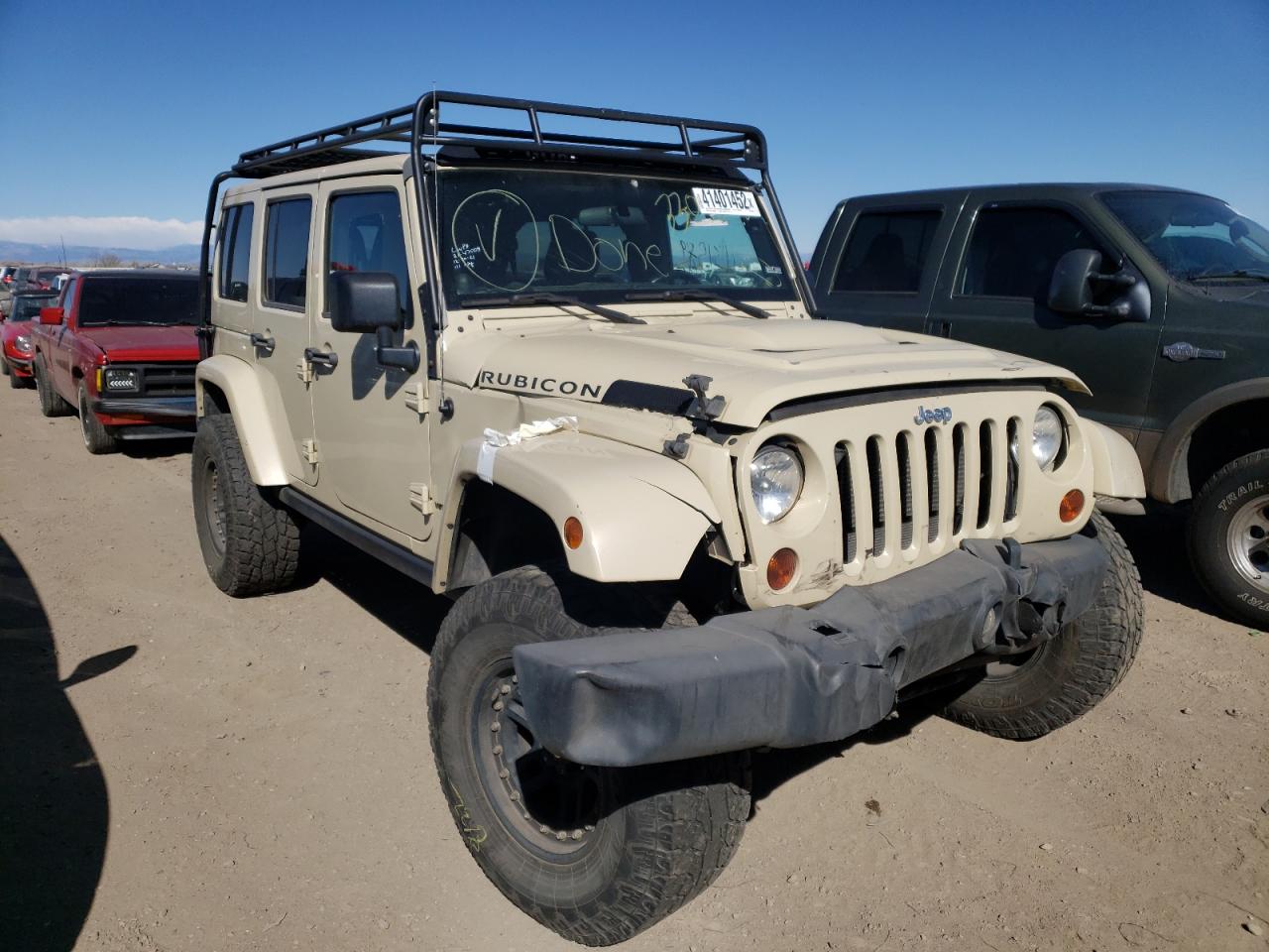 JEEP WRANGLER U 2012 с VIN 1C4BJWFG3CL108435 - Фото с аукциона