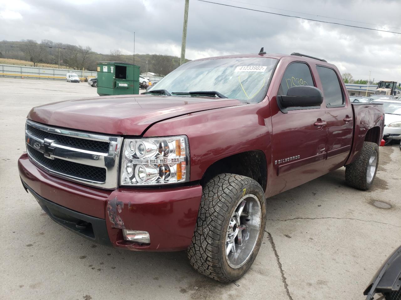 Photo 2 from auction – 2008 CHEVROLET SILVERADO with VIN 2GCEK133281178827