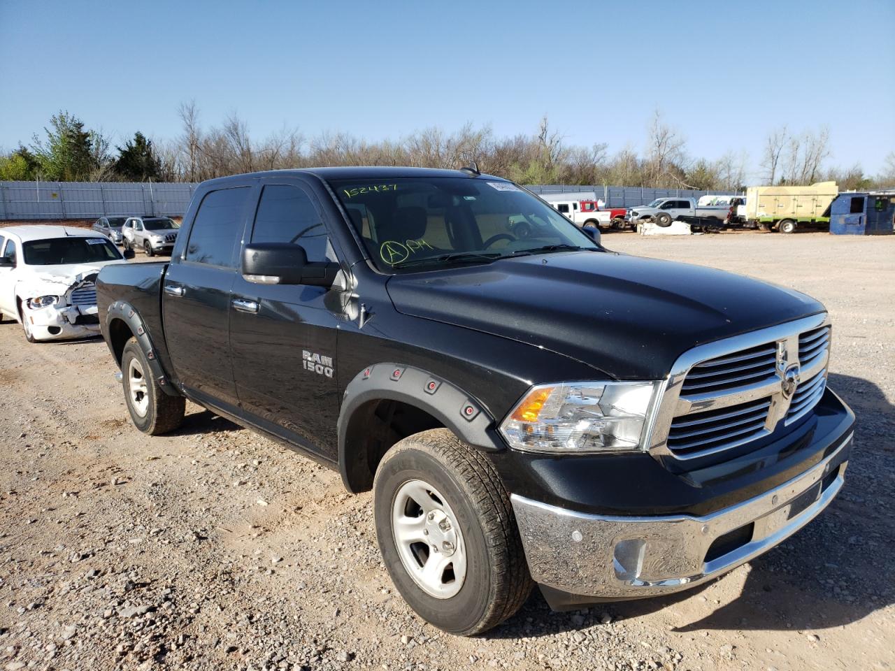 RAM 1500 SLT 2018 with VIN 3C6RR7LT7JG152437 - Photo from auction