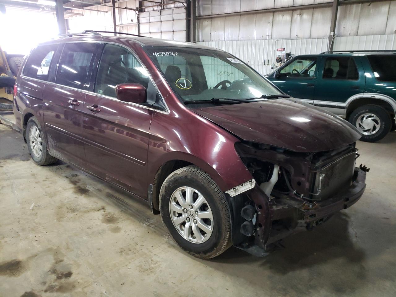 Photo 1 from auction – 2008 HONDA ODYSSEY EX with VIN 5FNRL38738B418180
