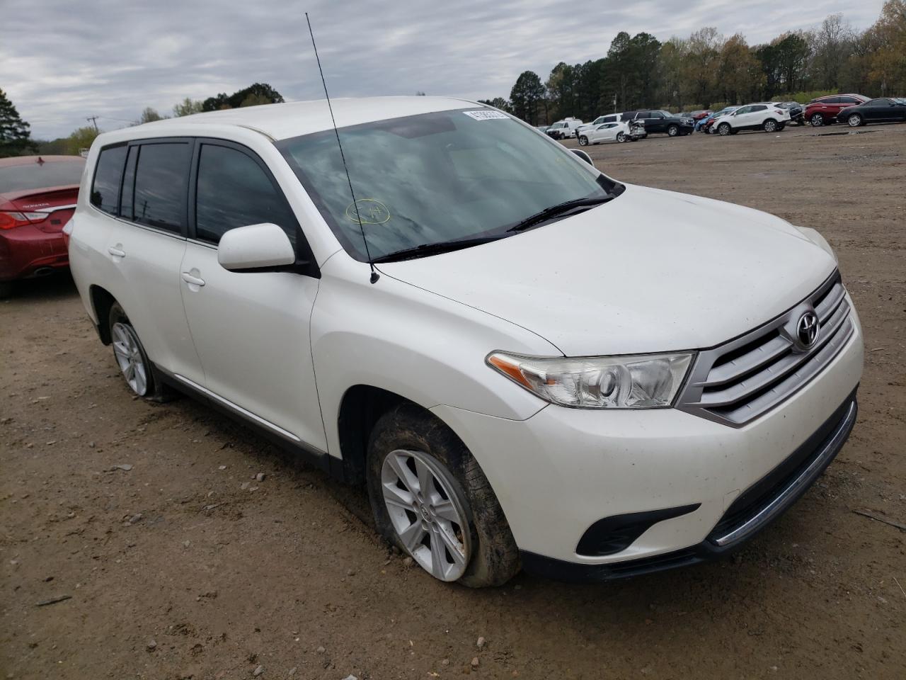 TOYOTA HIGHLANDER 2012 with VIN 5TDZA3EH4CS018636 - Photo from auction