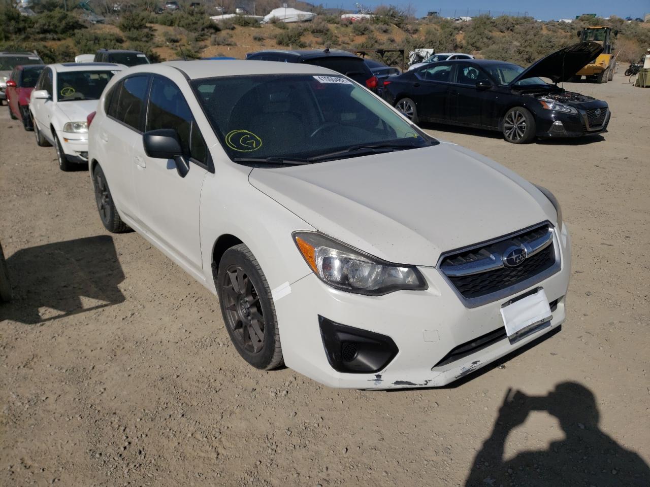 SUBARU IMPREZA 2013 with VIN JF1GPAA65D1888429 - Photo from auction