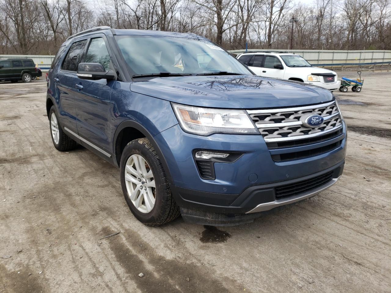 FORD EXPLORER X 2018 with VIN 1FM5K8D86JGA75823 - Photo from auction