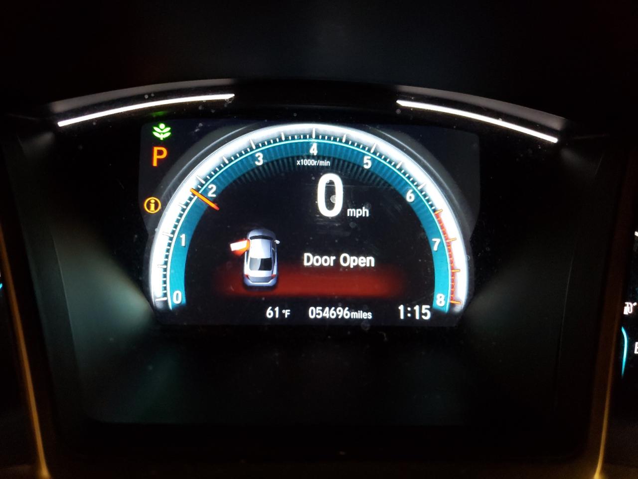 Photo 8 from auction – 2017 HONDA CIVIC EX with VIN 19XFC1F33HE017421
