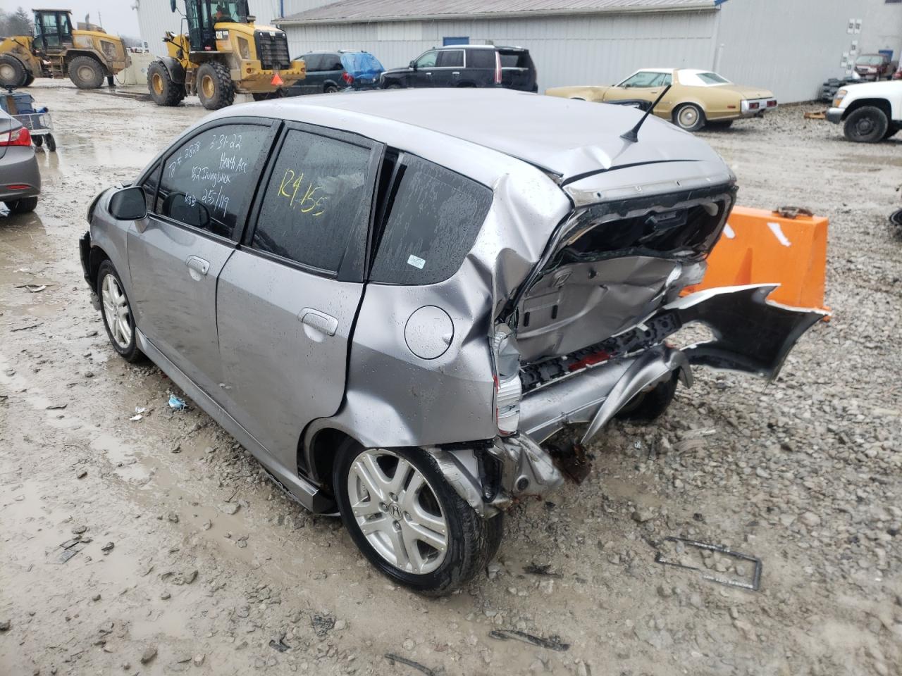 Photo 3 from auction – 2007 HONDA FIT S with VIN JHMGD38627S005579