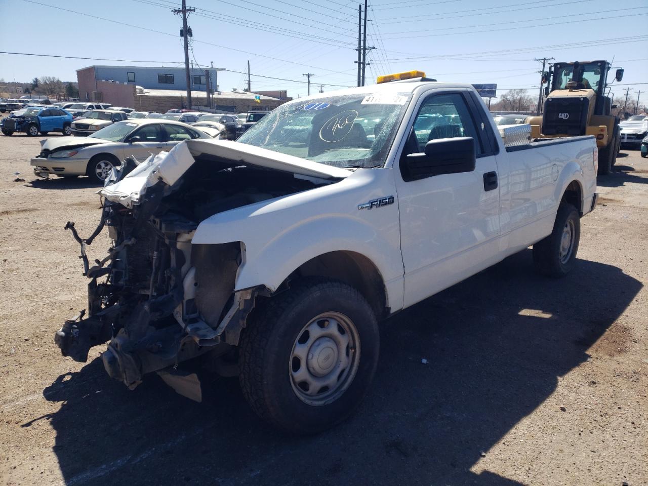 Photo 2 from auction – 2011 FORD F150 with VIN 1FTMF1CM7BKD76318