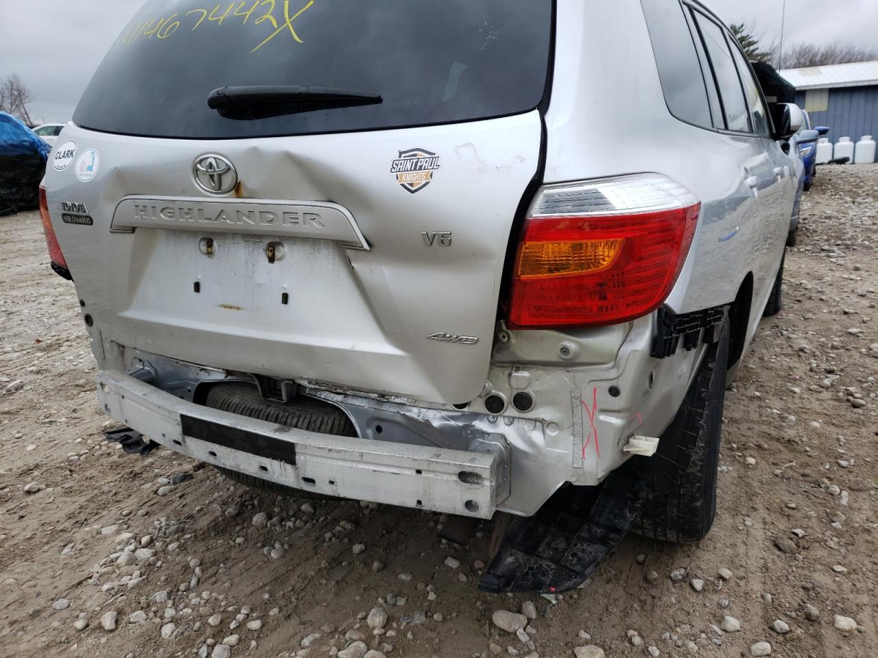 Photo 9 from auction – 2009 TOYOTA HIGHLANDER with VIN JTEES41A092121607