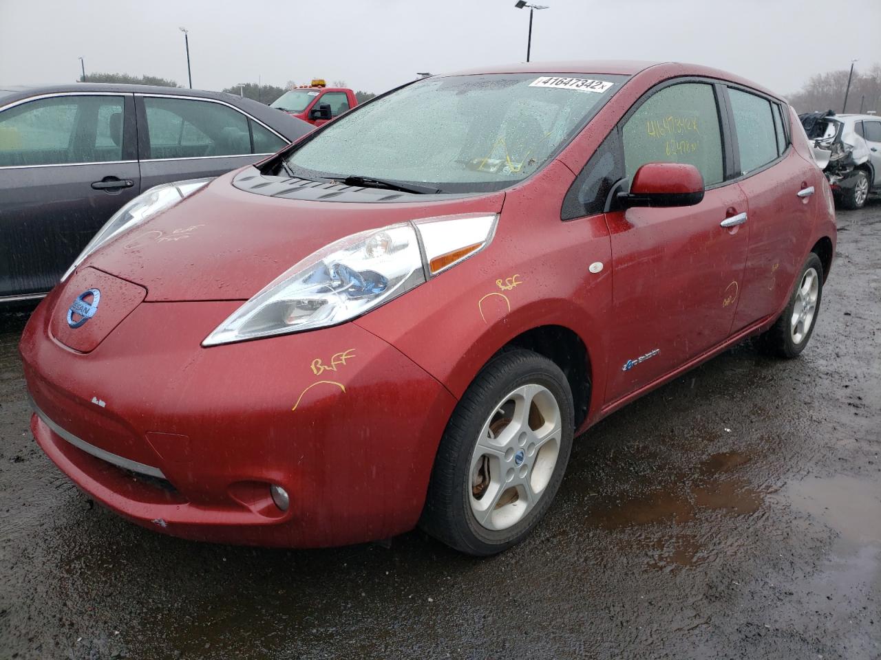 Photo 2 from auction – 2012 NISSAN LEAF SV with VIN JN1AZ0CP4CT019823