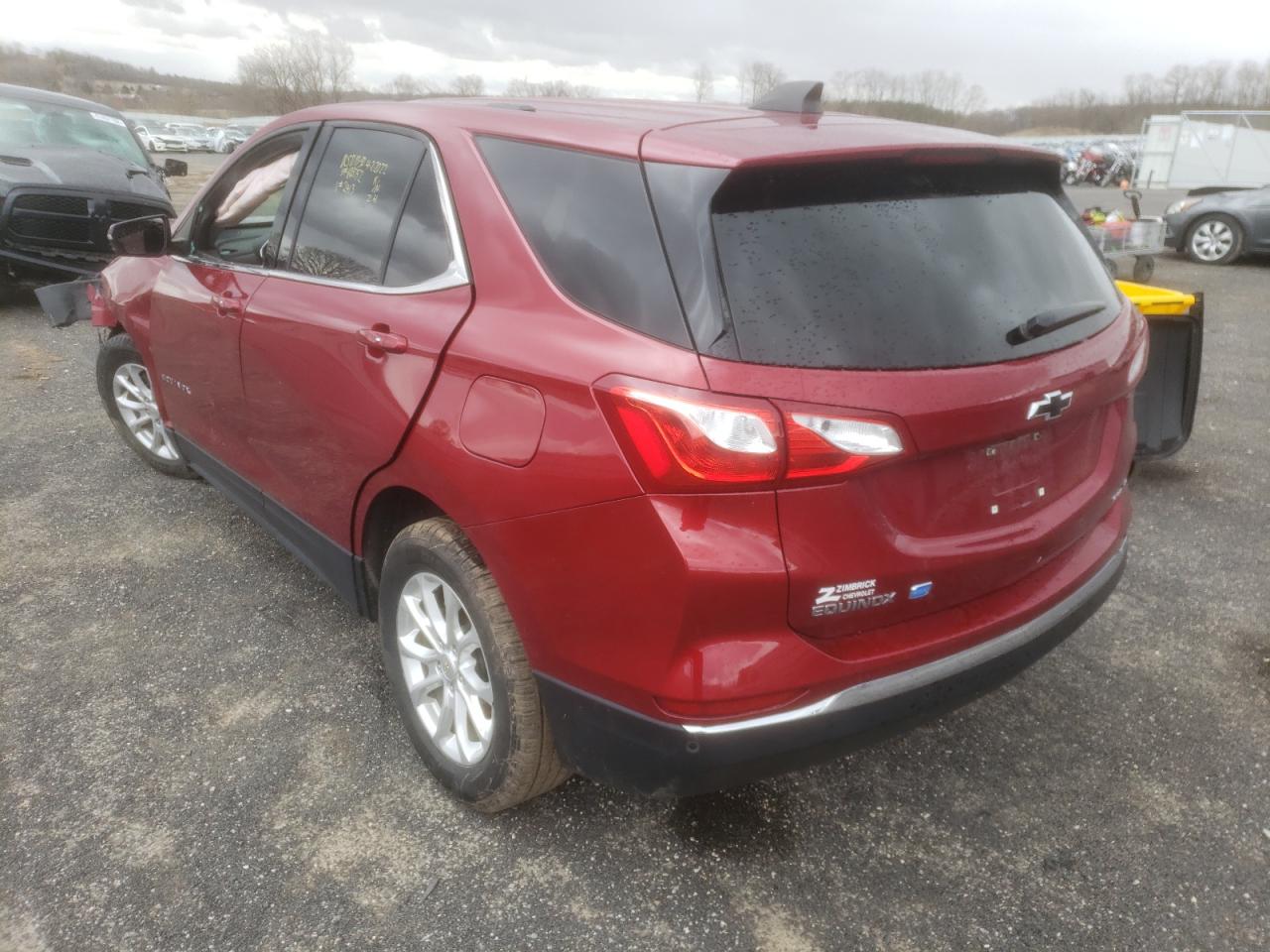 Photo 3 from auction – 2018 CHEVROLET EQUINOX LT with VIN 3GNAXUEU4JS552413