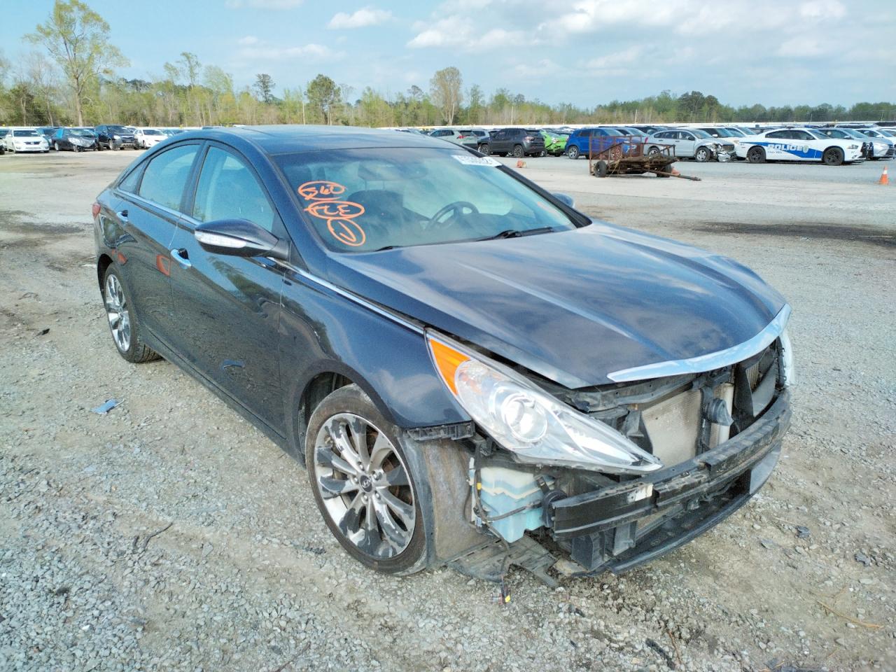 HYUNDAI SONATA SE 2011 with VIN 5NPEC4AB6BH185360 - Photo from auction