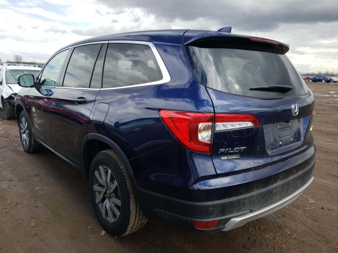 Photo 3 from auction – 2019 HONDA PILOT EXL with VIN 5FNYF6H52KB028553