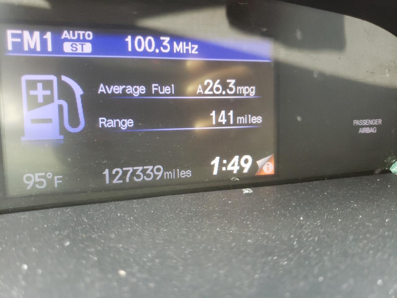 Photo 8 from auction – 2014 HONDA CIVIC LX with VIN 19XFB2F50EE009654