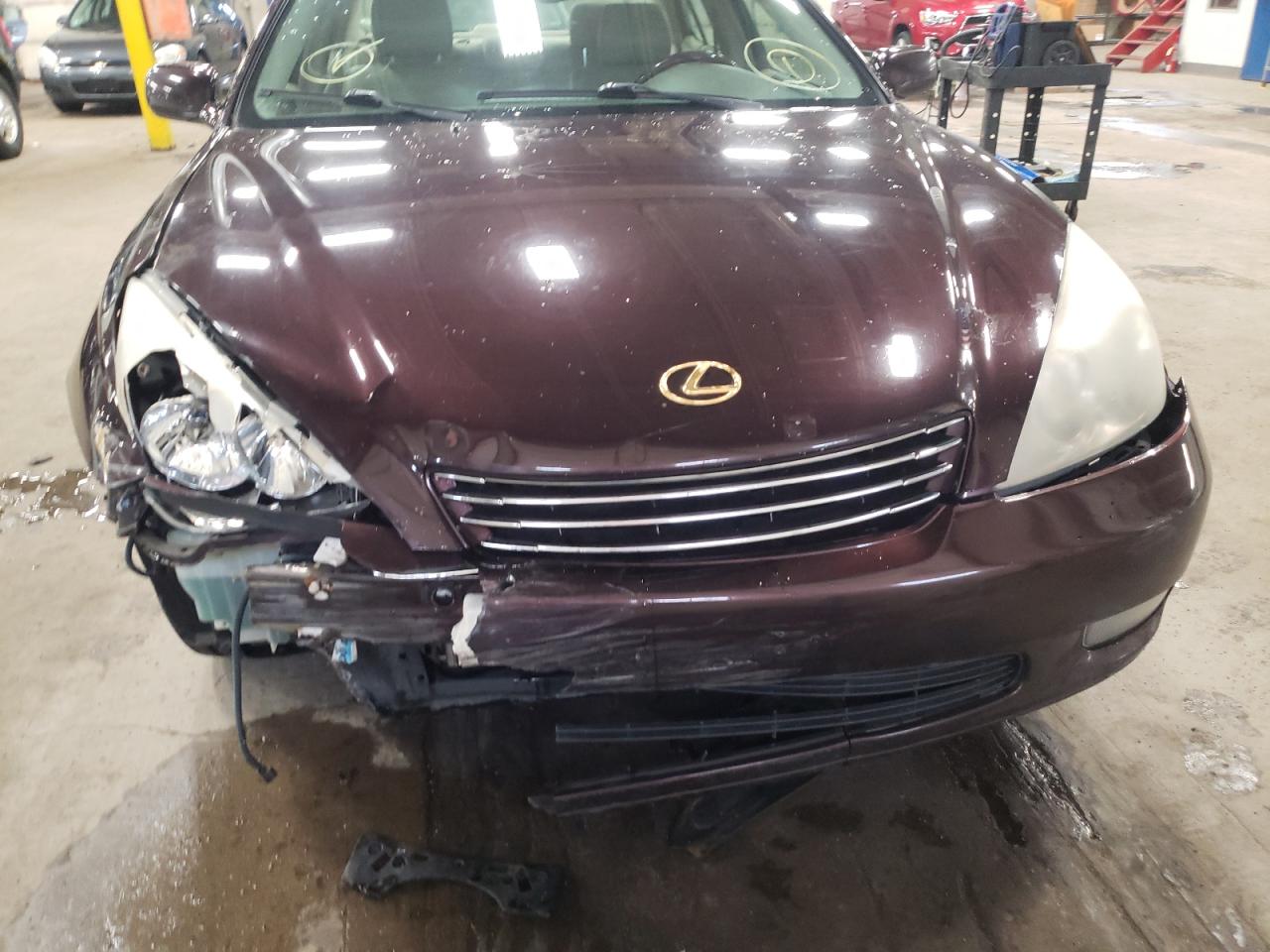 Photo 9 from auction – 2003 LEXUS ES 300 with VIN JTHBF30GX36018107