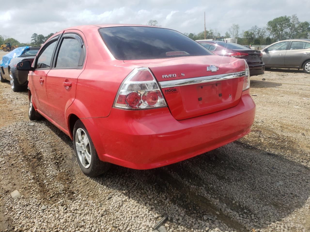 Фото 3 с аукциона – 2007 CHEVROLET AVEO BASE с VIN KL1TD56687B129104