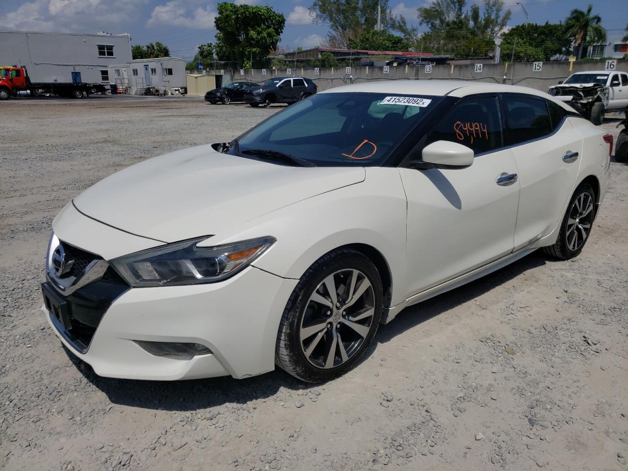 Photo 2 from auction – 2017 NISSAN MAXIMA 3.5 with VIN 1N4AA6AP8HC384528