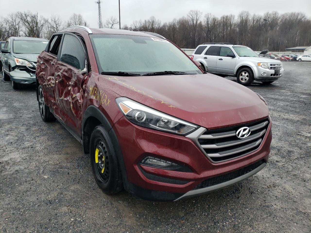 HYUNDAI TUCSON LIM 2016 with VIN KM8J3CA27GU141627 - Photo from auction
