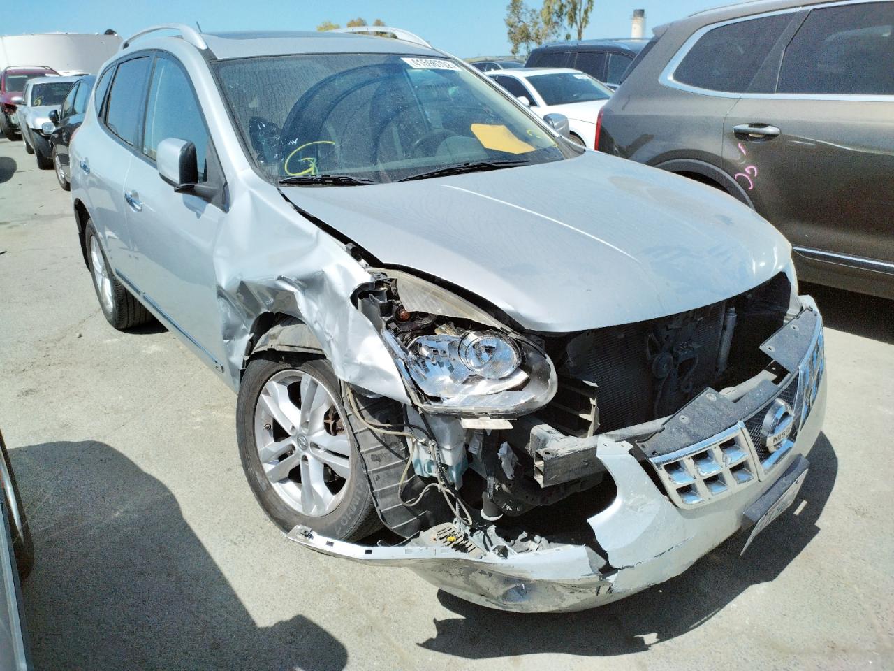 Photo 1 from auction – 2013 NISSAN ROGUE S with VIN JN8AS5MT8DW501628