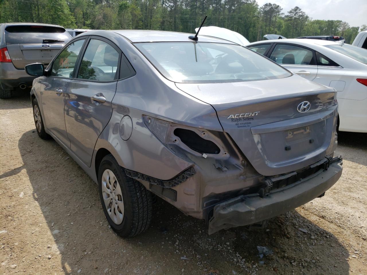 Photo 3 from auction – 2016 HYUNDAI ACCENT SE with VIN KMHCT4AE3GU141567