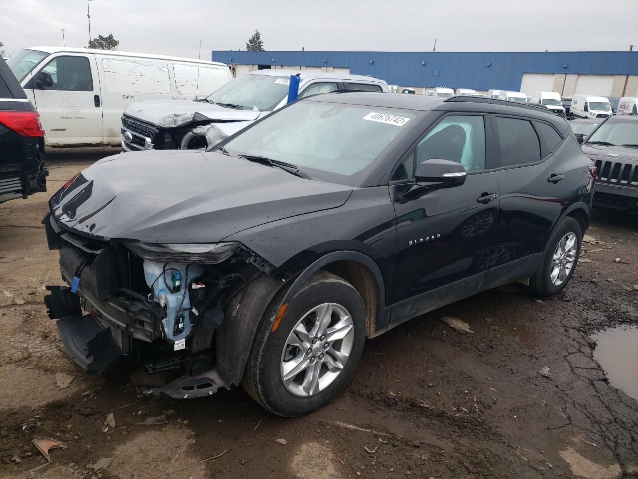 Photo 2 from auction – 2021 CHEVROLET BLAZER 2LT with VIN 3GNKBCRS9MS536220
