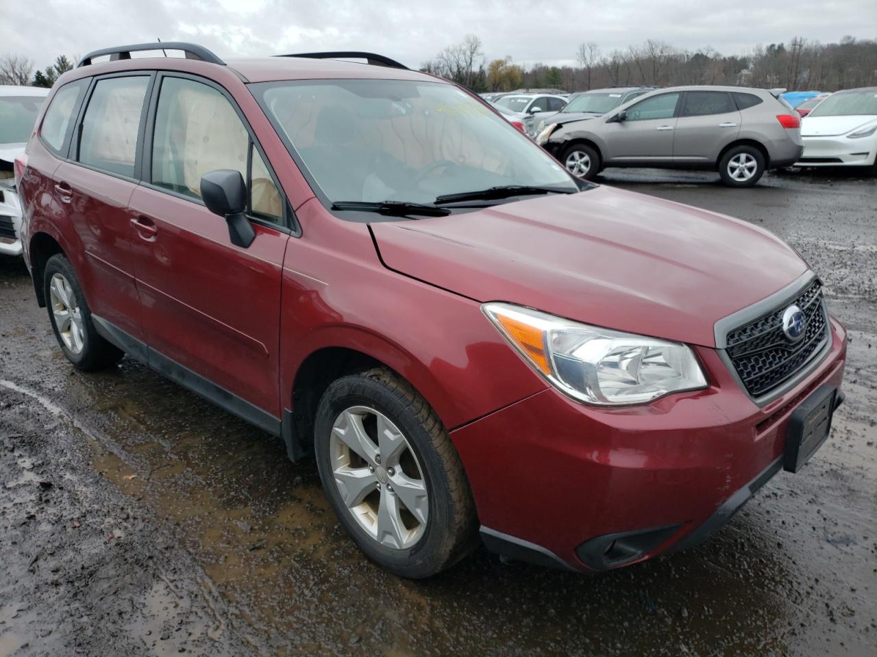 SUBARU FORESTER 2 2015 with VIN JF2SJABC9FH506991 - Photo from auction