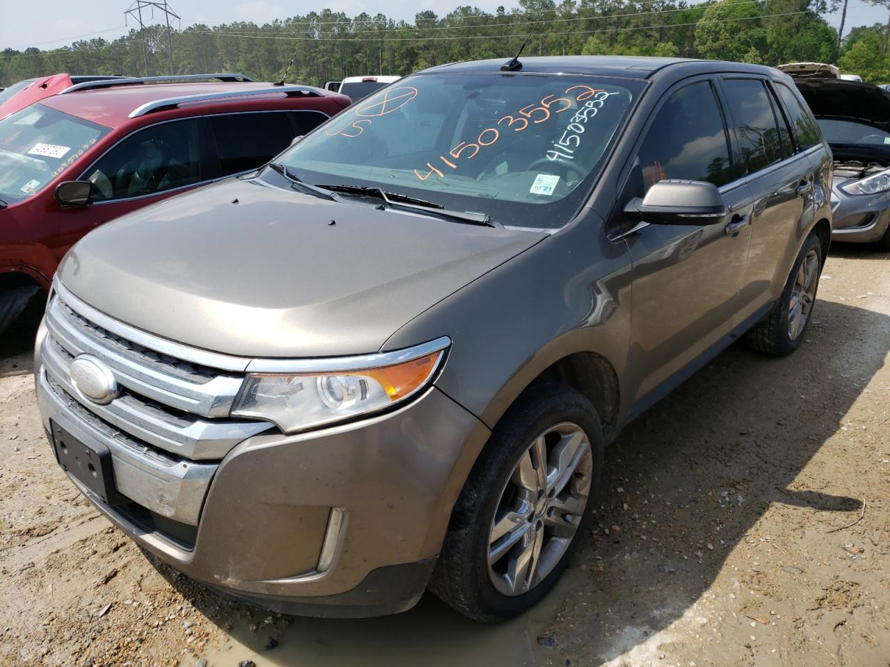 Photo 2 from auction – 2013 FORD EDGE LIMIT with VIN 2FMDK3KC9DBA43496