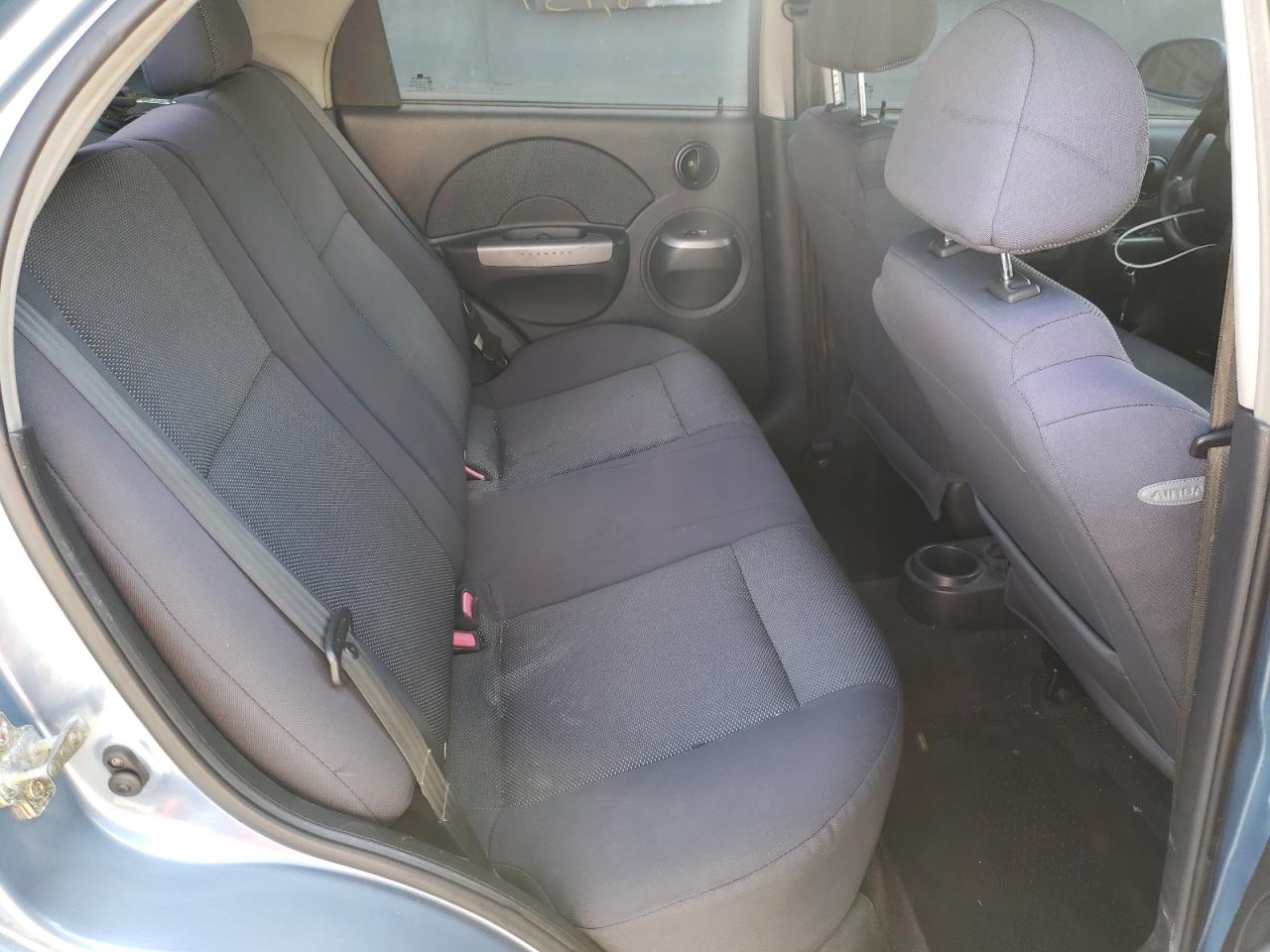 Photo 5 from auction – 2006 CHEVROLET AVEO LT with VIN KL1TG56656B527652