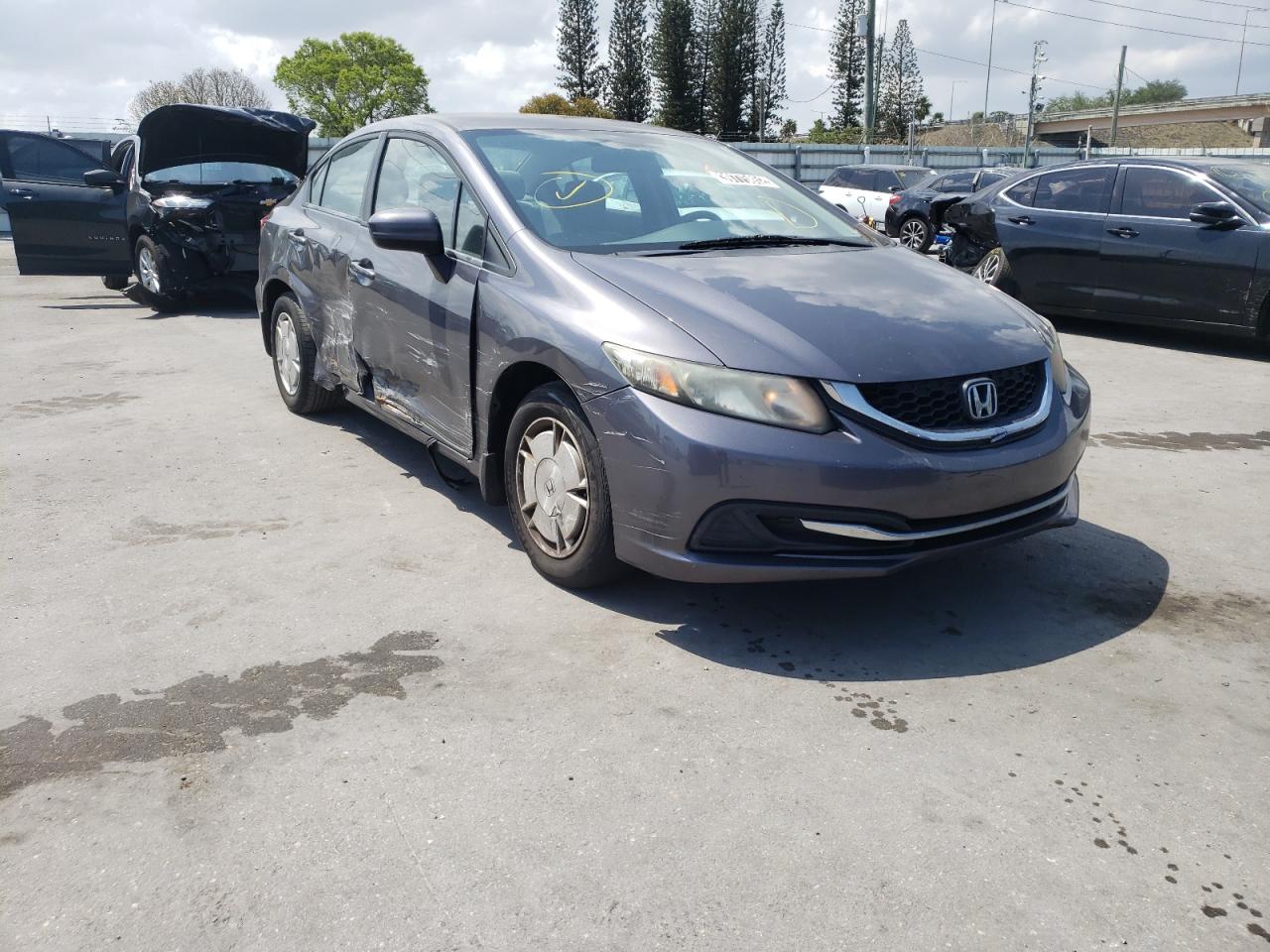 HONDA CIVIC HF 2015 with VIN 2HGFB2F67FH526532 - Photo from auction