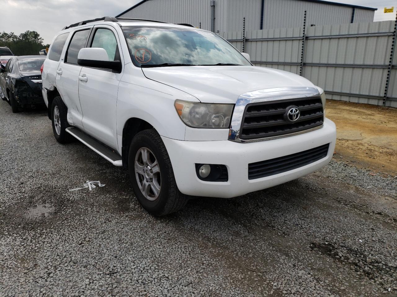 TOYOTA SEQUOIA SR 2008 with VIN 5TDZY64A68S002057 - Photo from auction