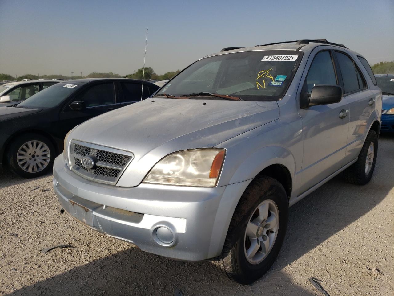 Photo 2 from auction – 2006 KIA SORENTO EX with VIN KNDJD733265588955