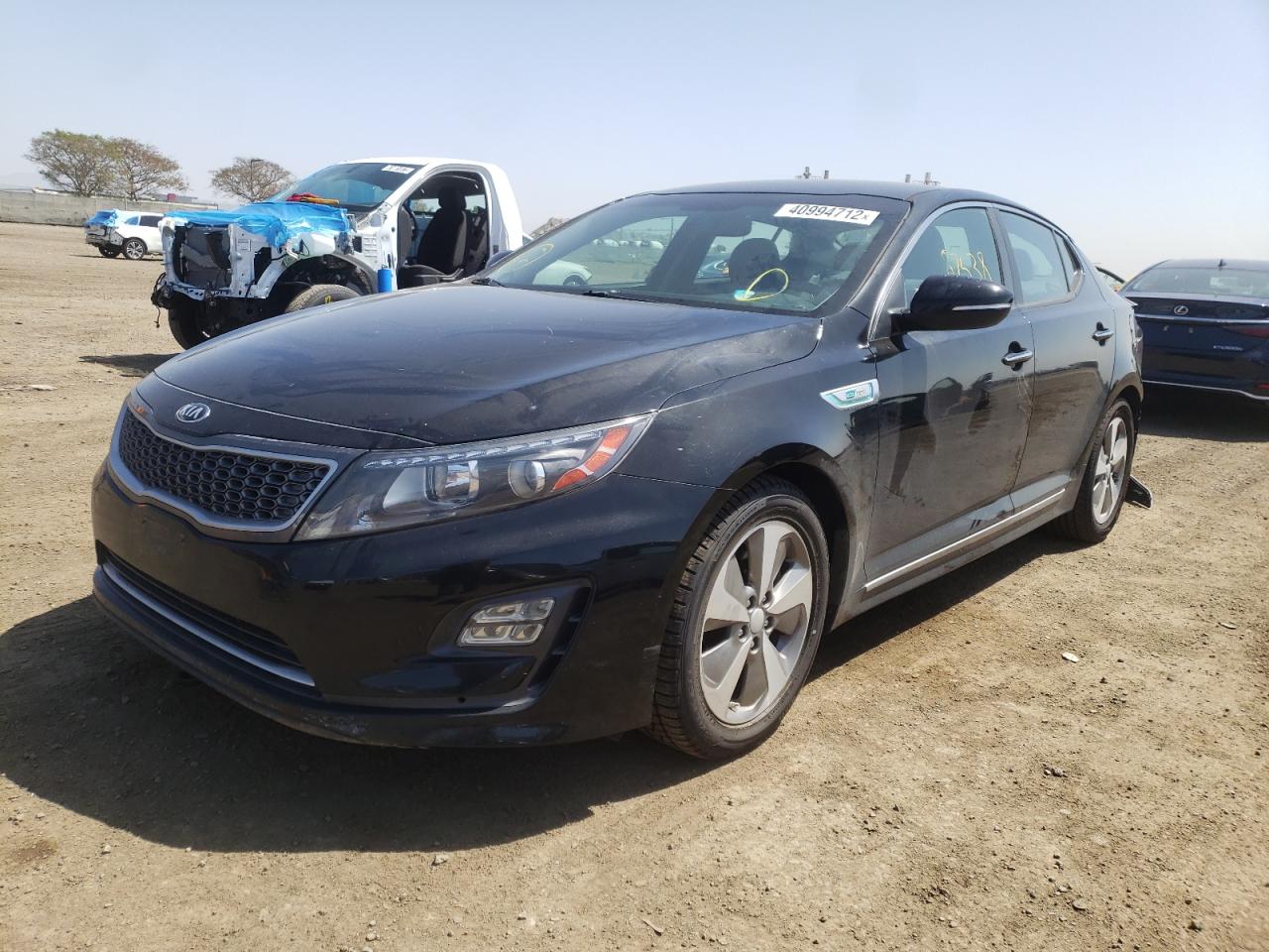Photo 2 from auction – 2014 KIA OPTIMA HYB with VIN KNAGN4ADXE5074493