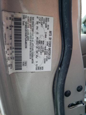Photo 10 from auction – 2007 FORD EXPLORER S with VIN 1FMEU51K67UA46339