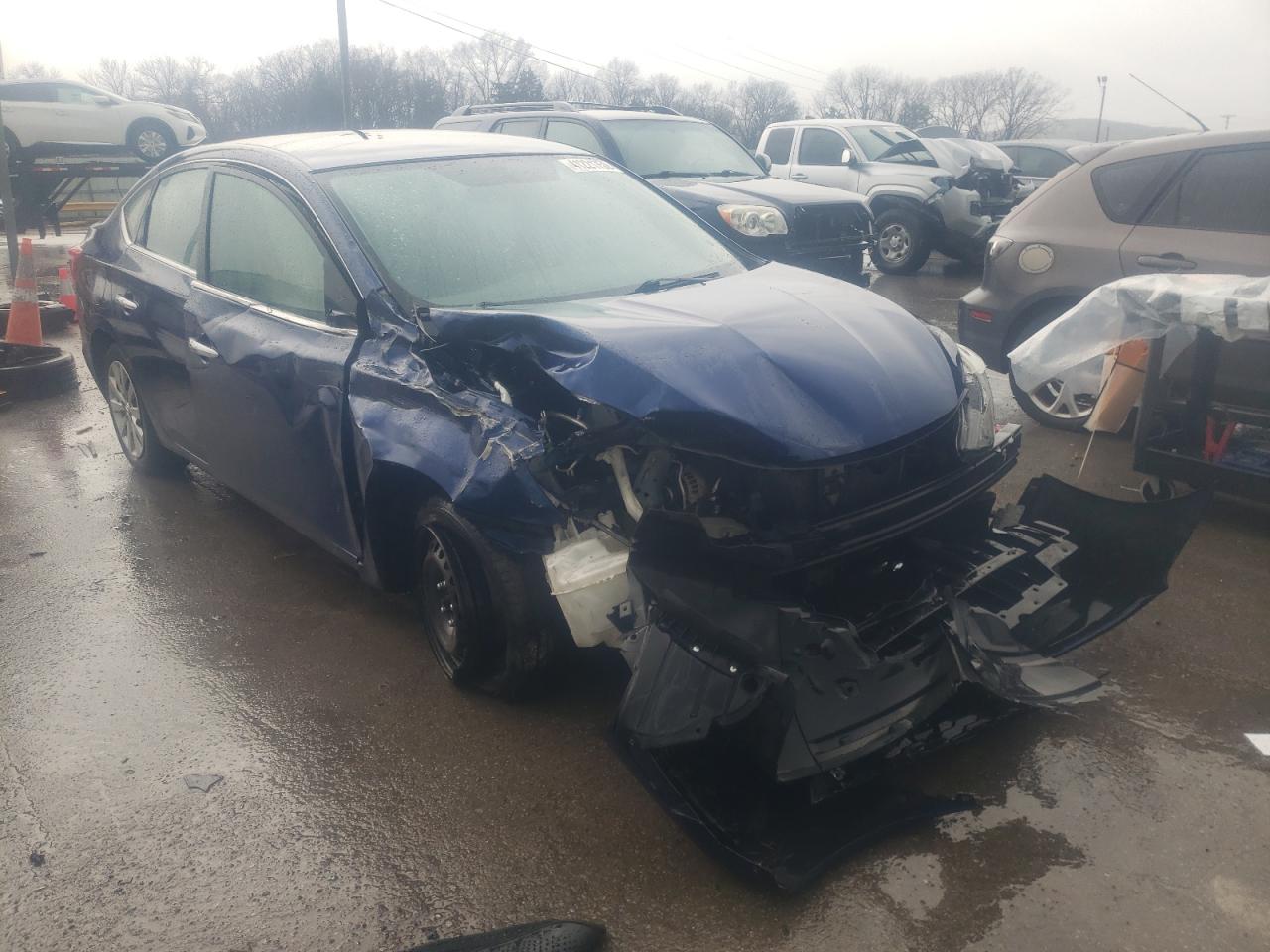 NISSAN SENTRA S 2017 with VIN 3N1AB7AP2HY284416 - Photo from auction