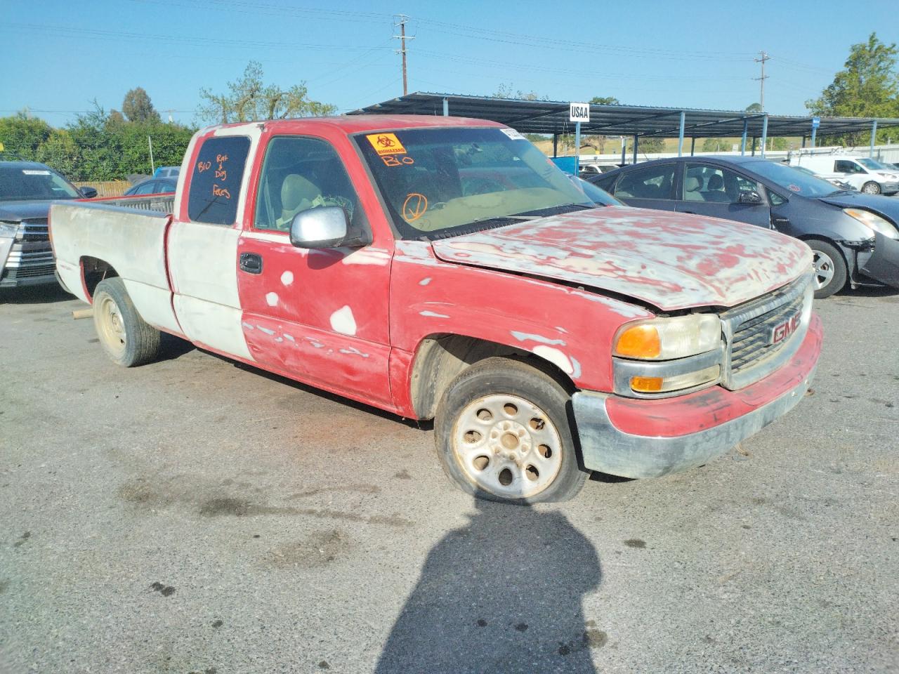 Photo 9 from auction – 2000 GMC NEW SIERRA with VIN 1GTEC19T8YZ271301