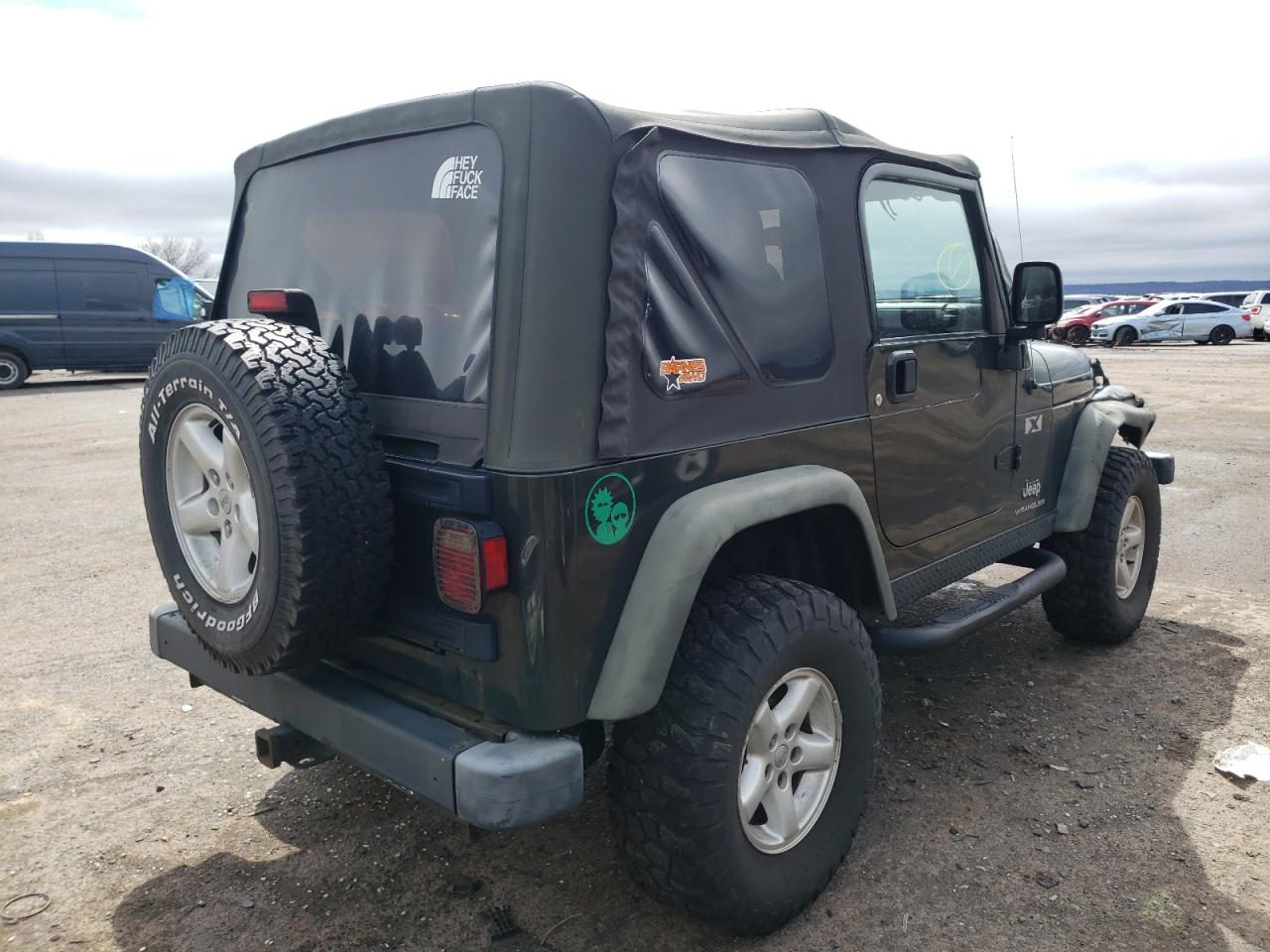 Photo 4 from auction – 2005 JEEP WRANGLER X with VIN 1J4FA39S75P319448