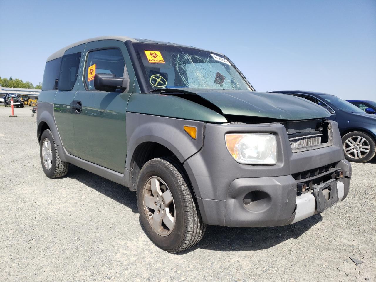 HONDA ELEMENT EX 2004 with VIN 5J6YH28654L018122 - Photo from auction