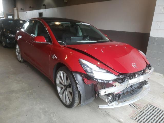 TESLA MODEL 3 2019 with VIN 5YJ3E1EBXKF413627 - Photo from auction