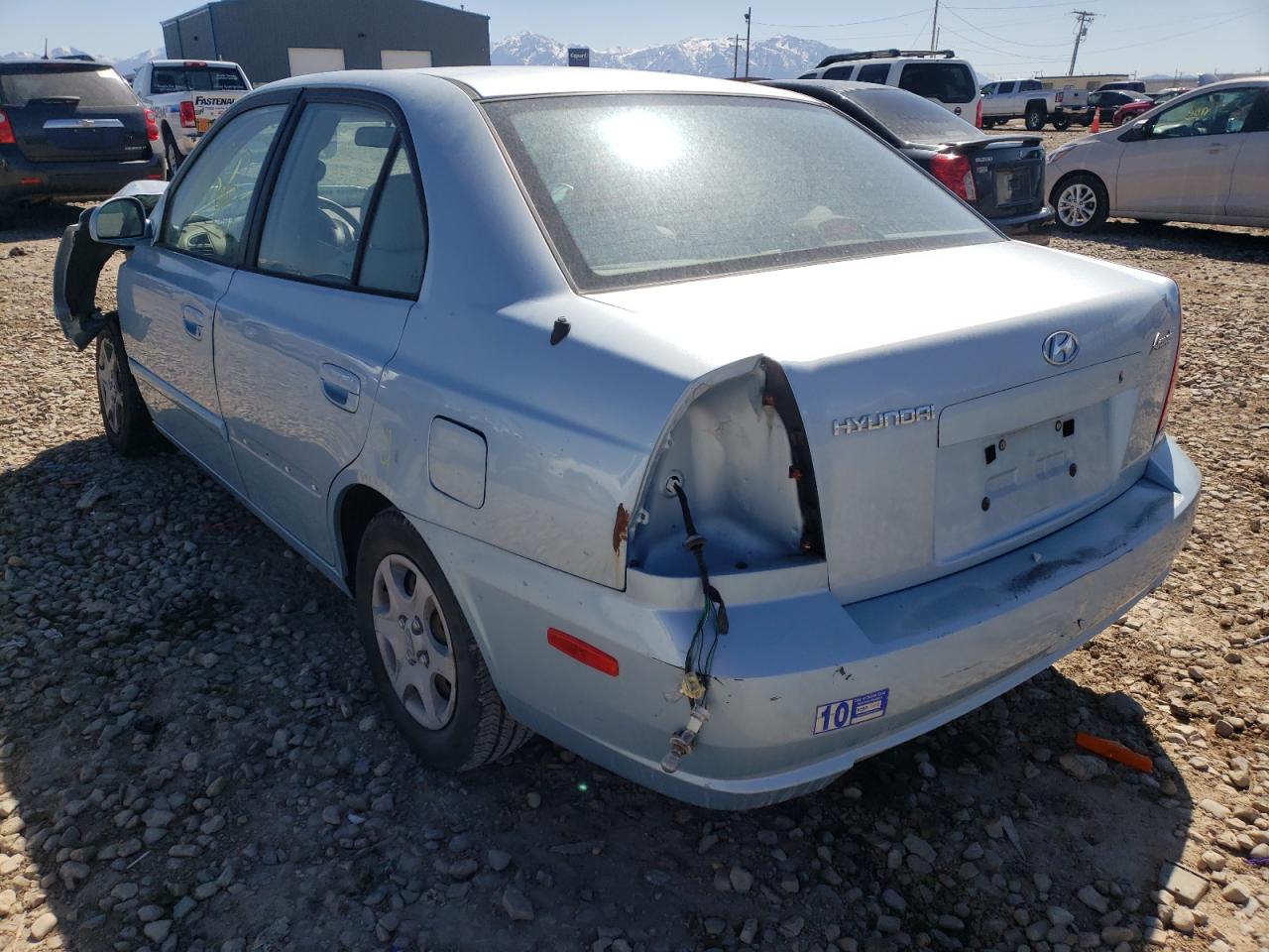 Photo 3 from auction – 2005 HYUNDAI ACCENT GL with VIN KMHCG45C85U671771