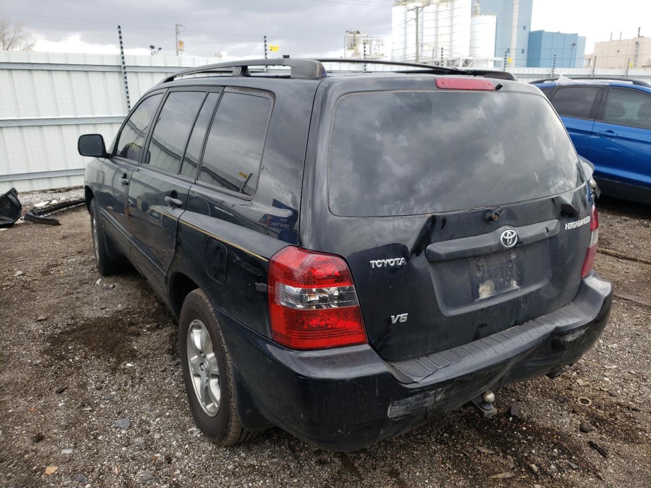 Photo 3 from auction – 2004 TOYOTA HIGHLANDER with VIN JTEGP21A740011348