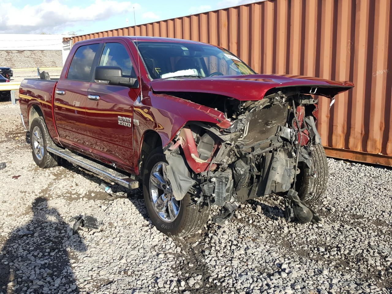 RAM 1500 SLT 2015 with VIN 1C6RR7LT8FS778739 - Photo from auction