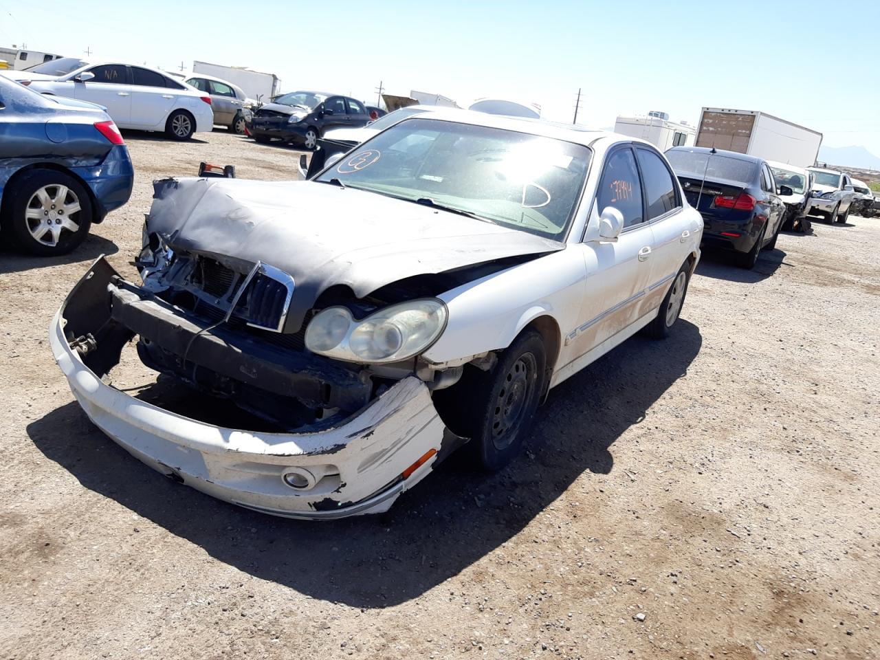Photo 2 from auction – 2005 HYUNDAI SONATA GLS with VIN KMHWF35H55A135268