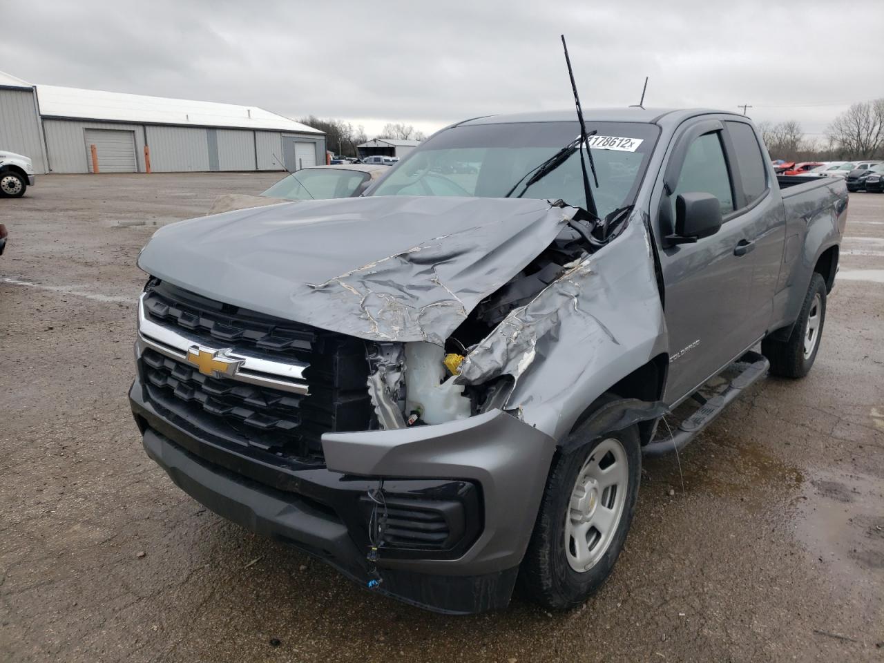Photo 9 from auction – 2021 CHEVROLET COLORADO with VIN 1GCHTBEA5M1112669