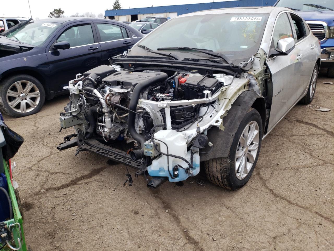 Photo 2 from auction – 2021 CHEVROLET MALIBU LT with VIN 1G1ZD5ST9MF076697