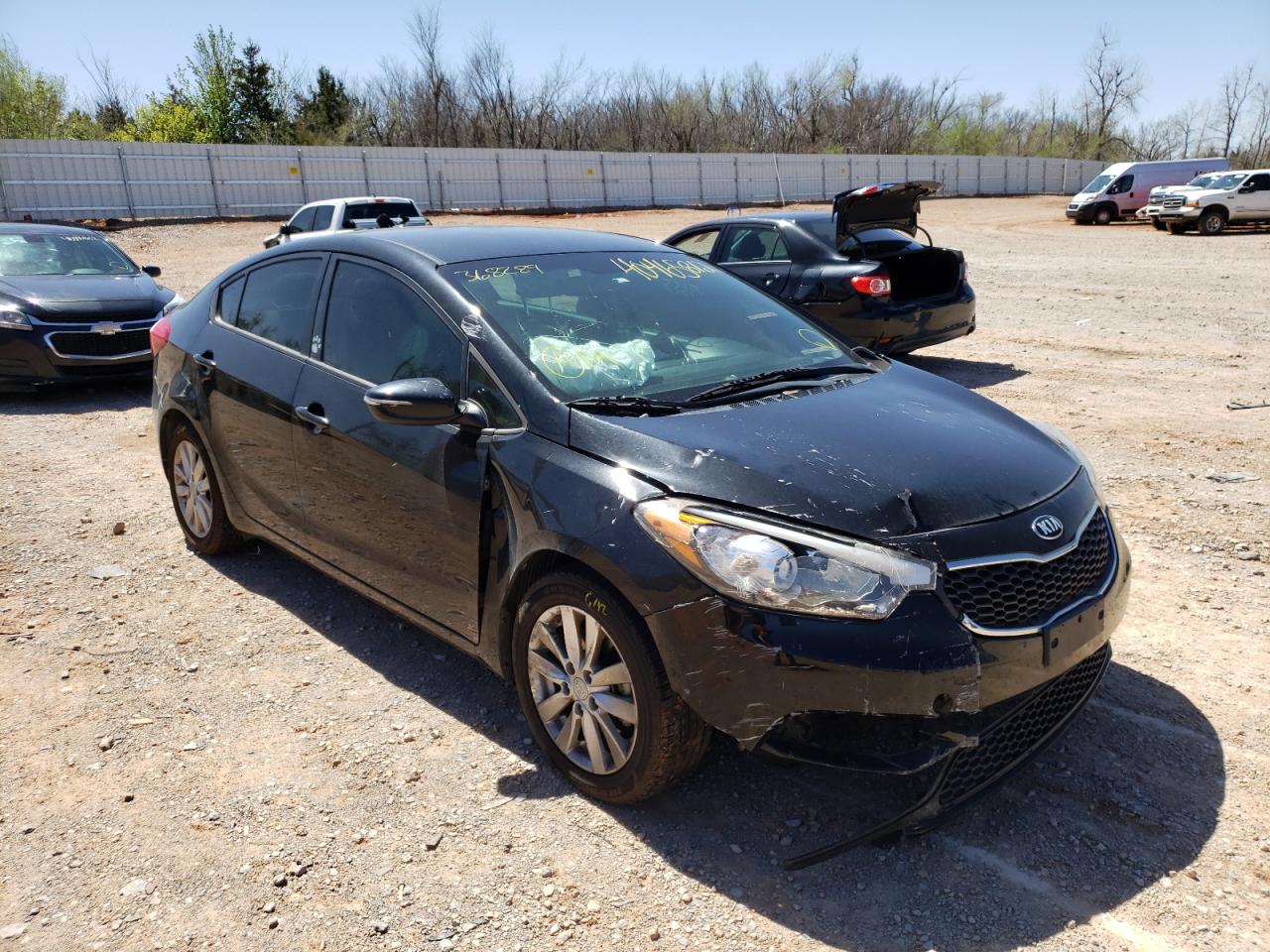 KIA FORTE LX 2015 with VIN KNAFX4A61F5368289 - Photo from auction