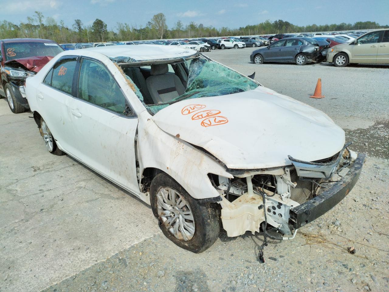 TOYOTA CAMRY BASE 2012 with VIN 4T1BF1FK2CU548189 - Photo from auction