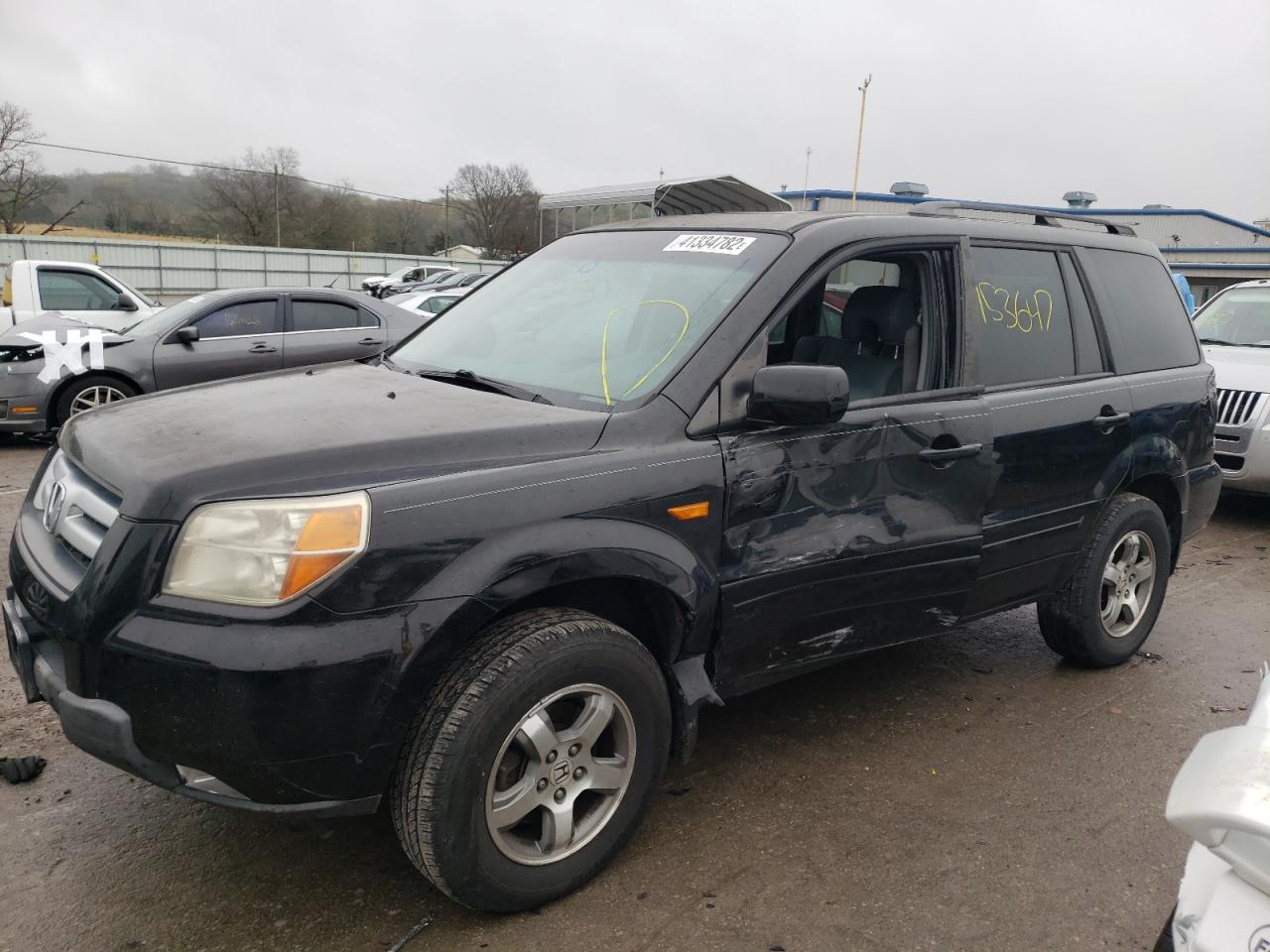 Photo 9 from auction – 2008 HONDA PILOT EXL with VIN 5FNYF28798B023031