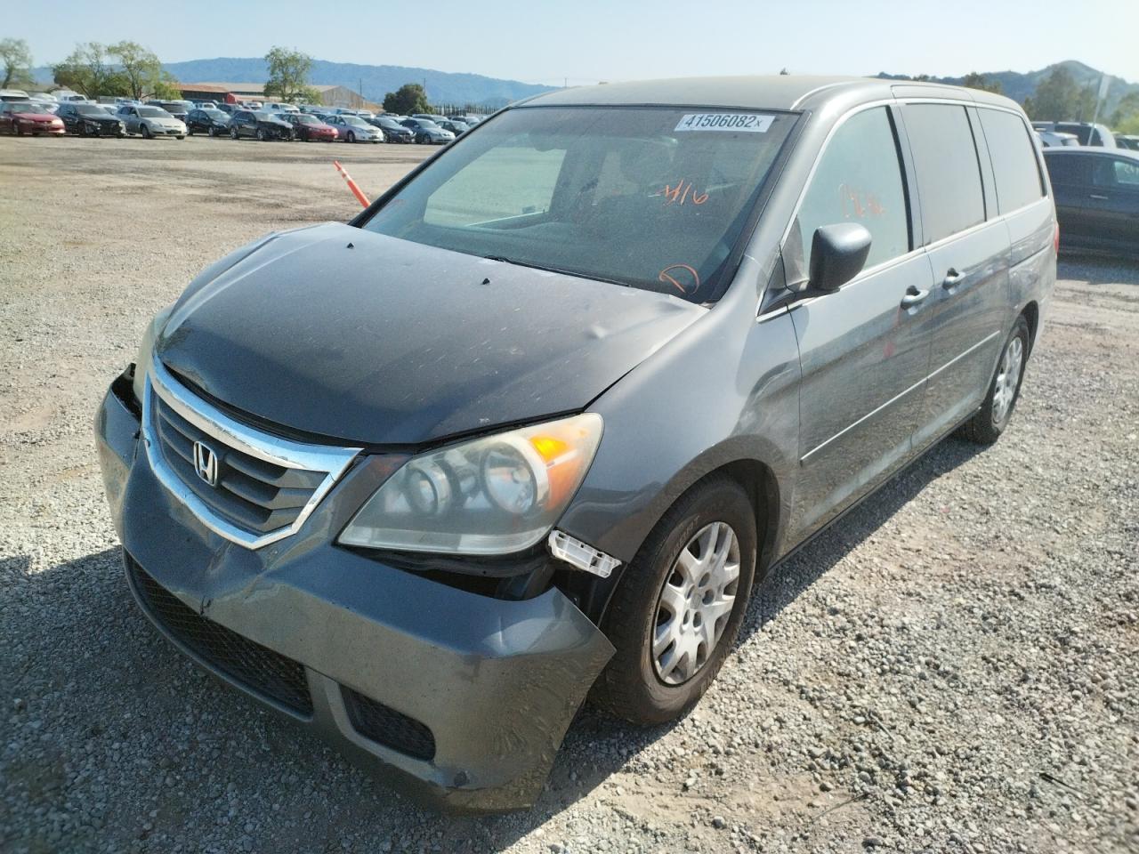 Photo 2 from auction – 2008 HONDA ODYSSEY LX with VIN 5FNRL38238B030595