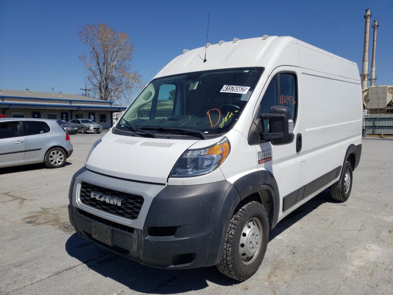Photo 2 from auction – 2020 RAM PROMASTER with VIN 3C6TRVBGXLE102404
