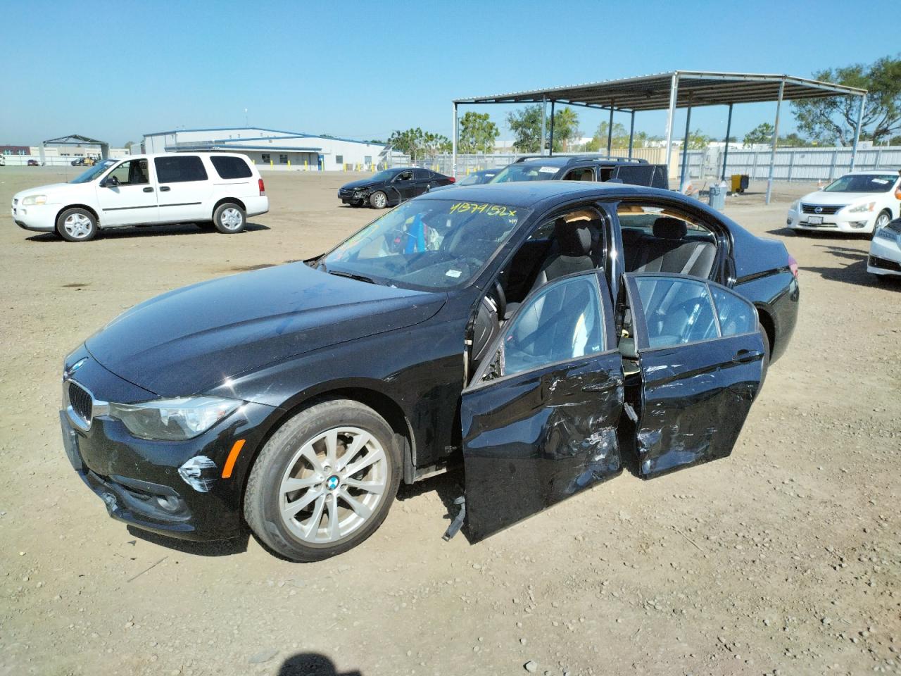 Photo 9 from auction – 2016 BMW 320 I with VIN WBA8E1G52GNT99371