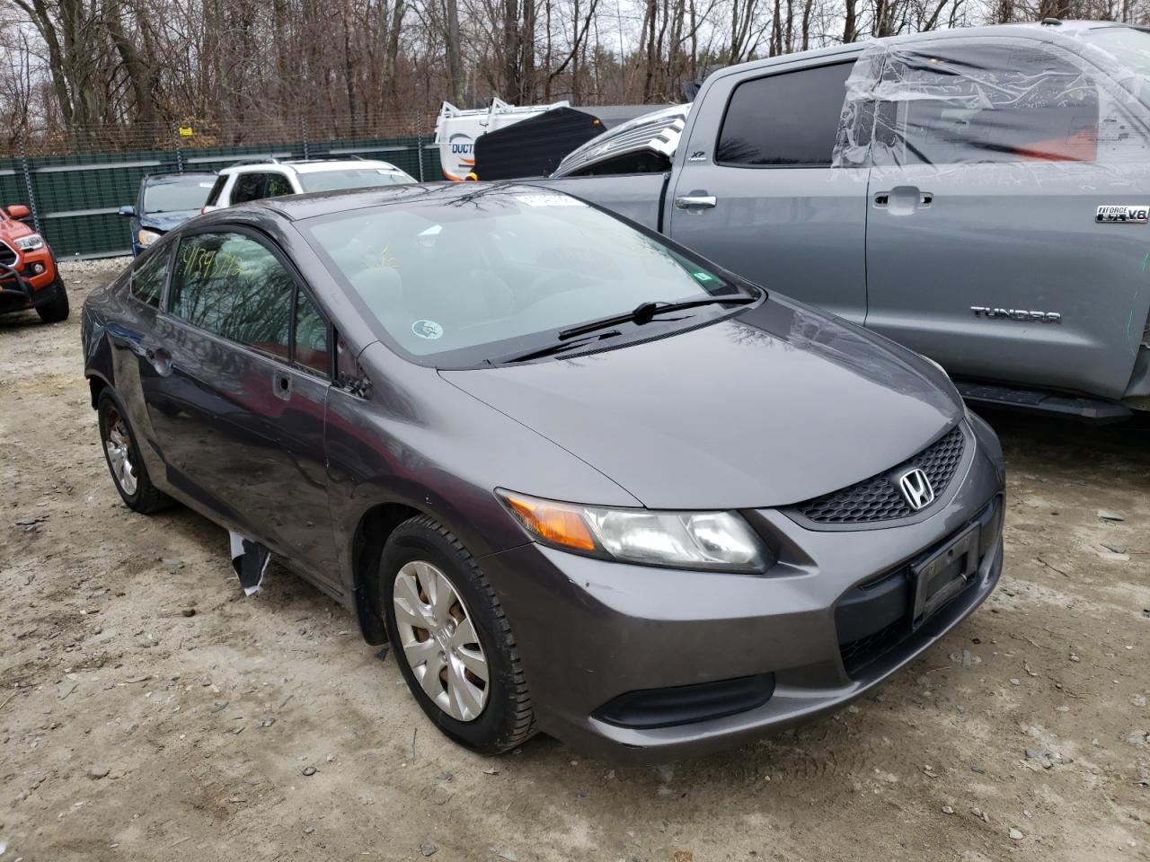 HONDA CIVIC LX 2012 with VIN 2HGFG3A58CH548427 - Photo from auction
